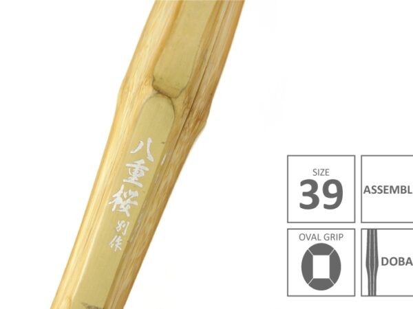 YAEZAKURA :: Top Quality MADAKE Shinai Oval Octagonal Grip